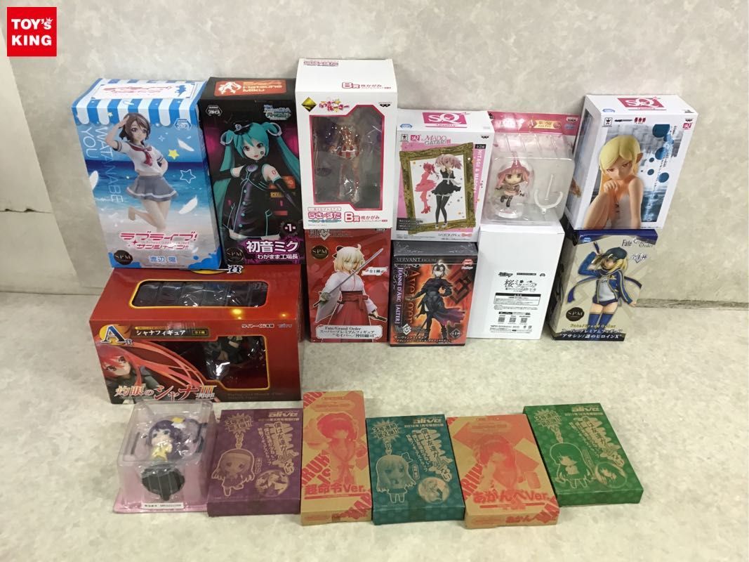 限定SALE，格安 1円 同梱不可 ジャンク SPM SQフィギュア等 傷物語 Fate 初音ミク ラブライブ サンシャイン他(おもちゃ、ゲーム)｜売買されたオークション情報、yahooの商品情報をアーカイブ公開 - オークファ その他