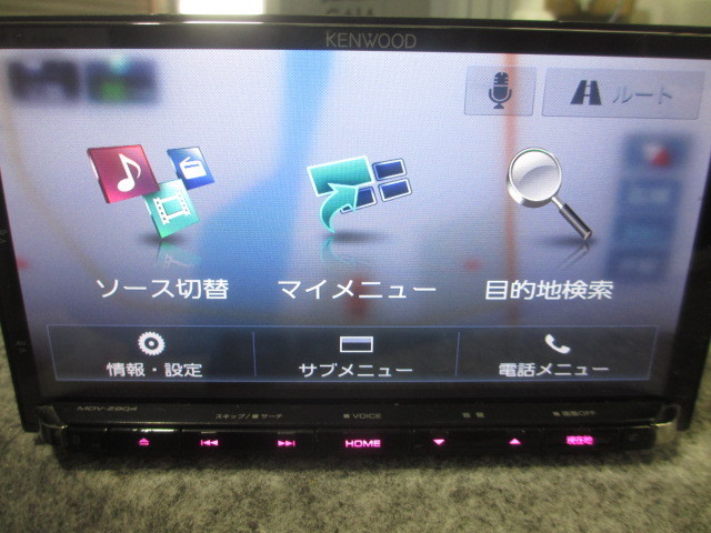 KENWOOD ケンウッド MDV-Z904 メモリーナビ 地図データ2017年 送料無料