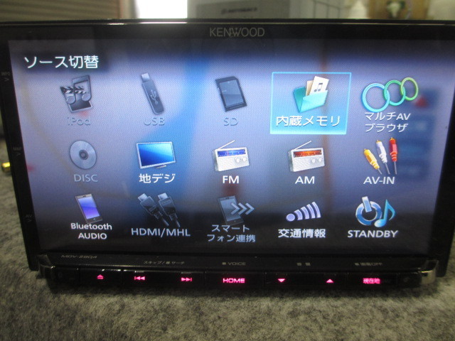 KENWOOD ケンウッド MDV-Z904 メモリーナビ 地図データ2017年 送料無料