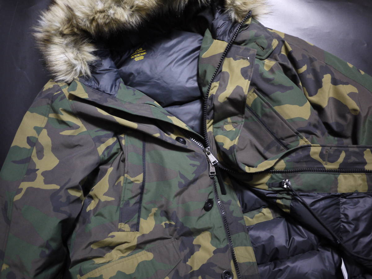 新品 POLO RALPH LAUREN ラルフローレン【XXLサイズ】N-3B DOWN JACKET 