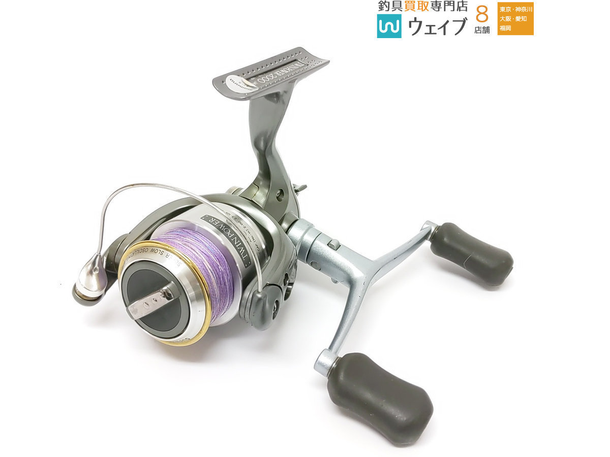 シマノ ツインパワー 00 カスタムハンドル バイオマスター 1000 スピニングリール 計2点 ダイワ 売買されたオークション情報 Yahooの商品情報をアーカイブ公開 オークファン Aucfan Com