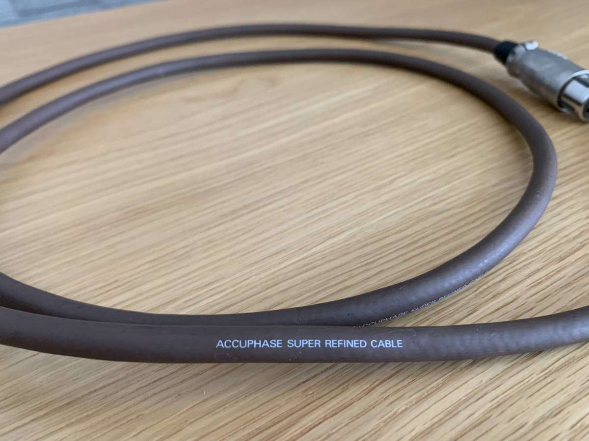 Accuphase アキュフェーズ XLRケーブル ペア | Super Refined cable 