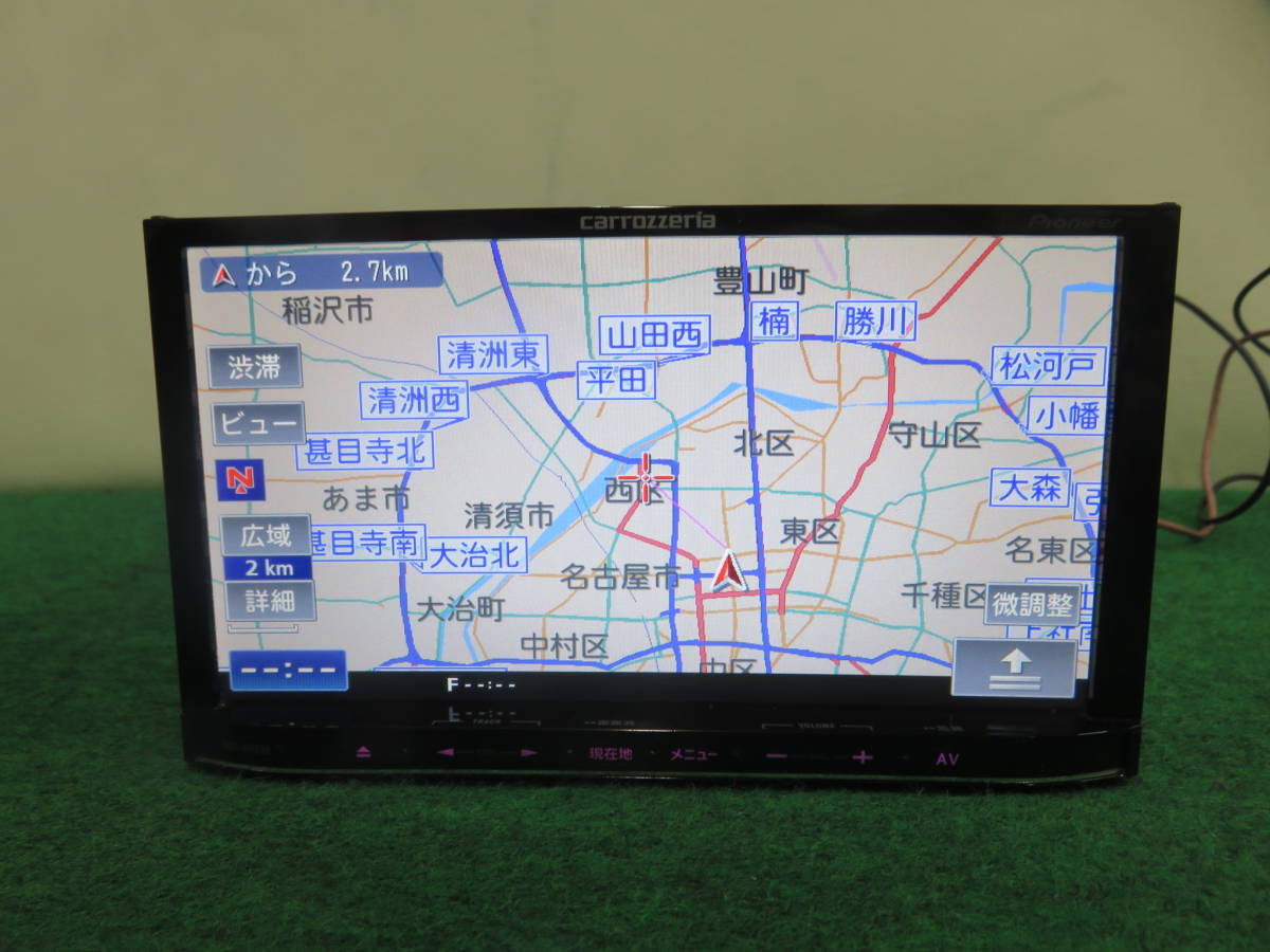 カーナビ PIONEER 地図2021年秋第2版更新済最新オービス最高峰サイバー 