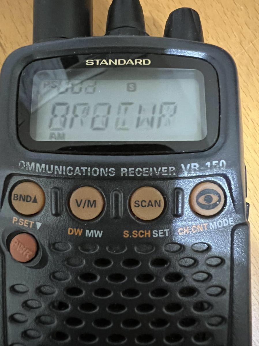 STANDARD VR-150 中古 Yahoo!オークション vr-150」(アマチュア無線