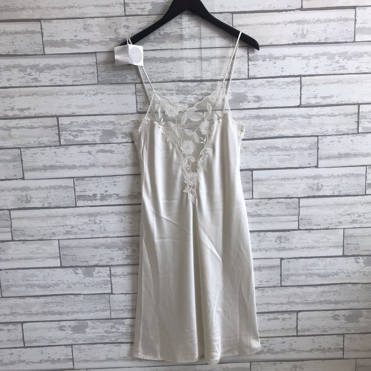 Dior Christian 新古品 ランジェリー M相当 シルク100◇Christian Dior 