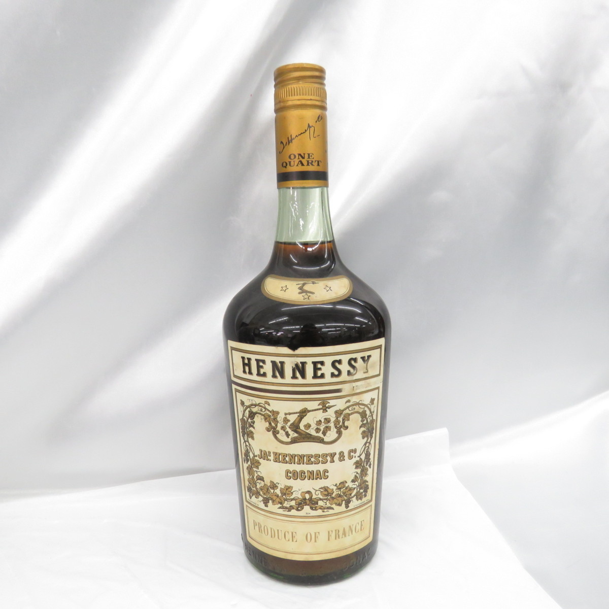 未開栓】Jas.Hennessy ジャズ ヘネシー スリースター グリーンボトル