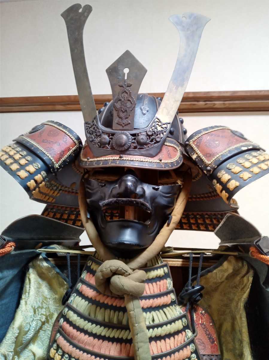 兜　骨董　甲冑　武具　鎧　古い　希少　侍　武士　武将　武者　アンティーク　防具 兜 骨董 甲冑 武具 鎧 古い 希少 侍 武士 武将 武者 アンティーク 防具