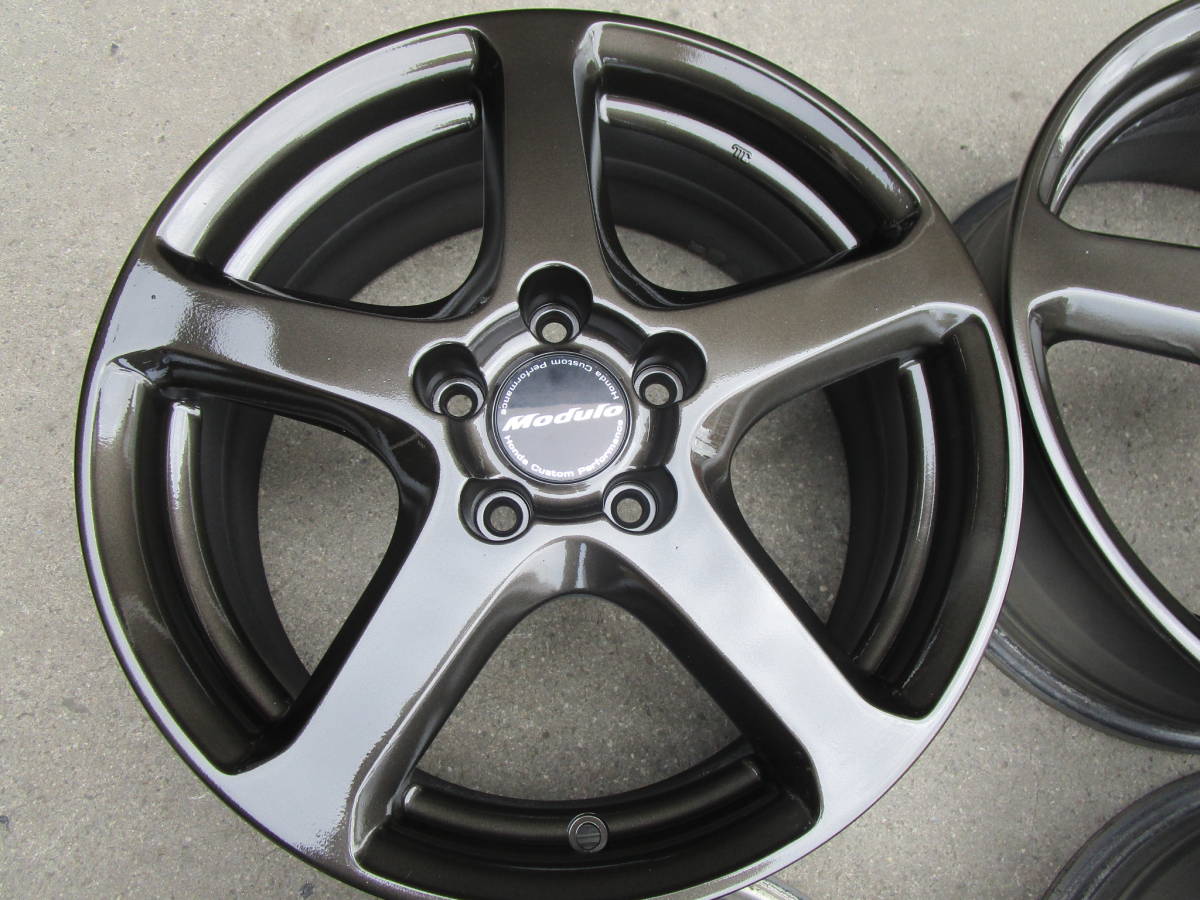 ホンダ純正オプションモデューロ☆17×7J+55 114.3‐5H☆アコード 