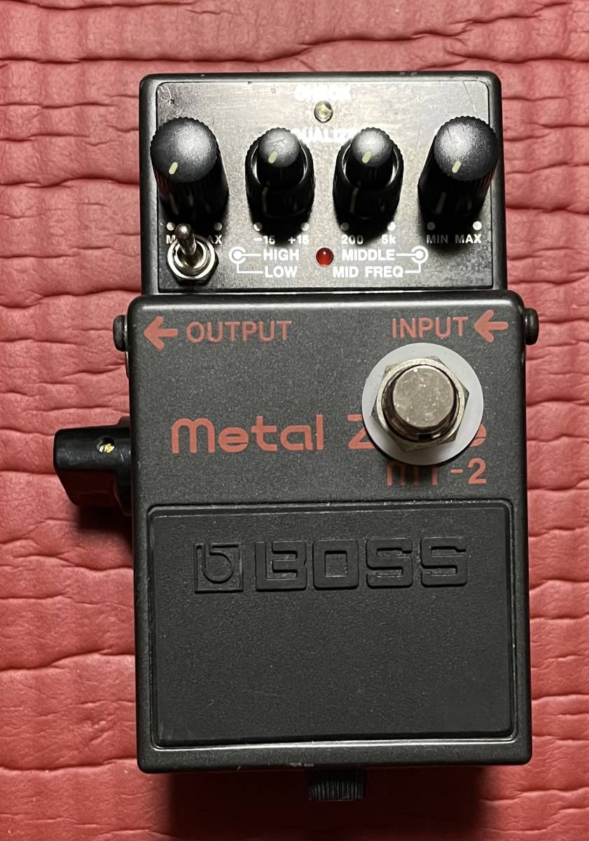 BOSS MT-2 METAL ZONE DIEZEL MOD ディストーション ハイゲイン Boss