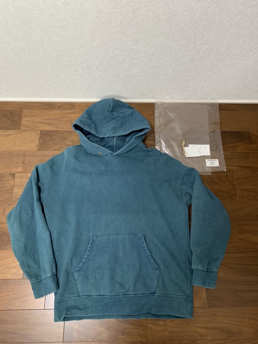 visvim ICT INDIGO DYE JUMBO HOODIE P.O グリーン サイズ2 PEERLESS 