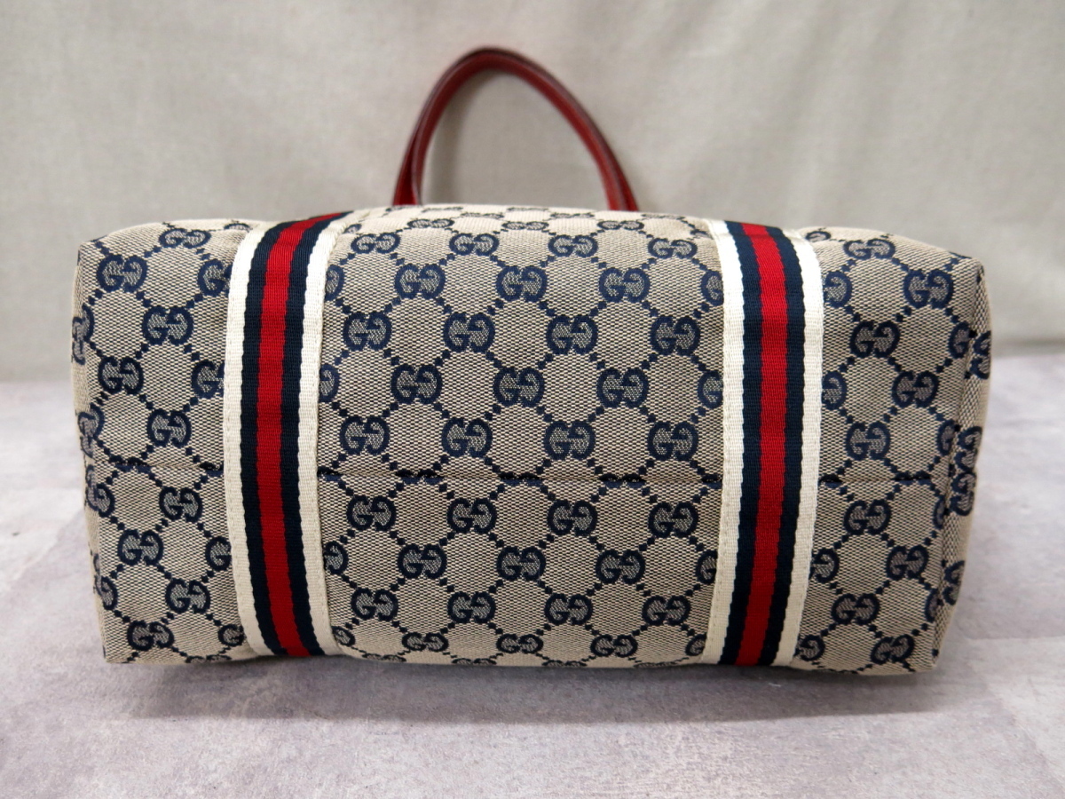 ○超美品○新品同様○GUCCI グッチ○シェリー○GG キャンバス カーフ 