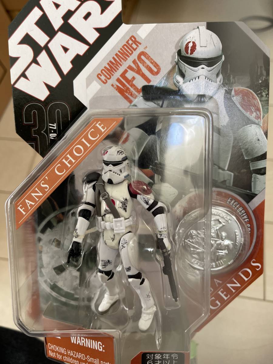 スターウォーズ ザーガレジェンズ ベーシックフィギュア コマンダー 