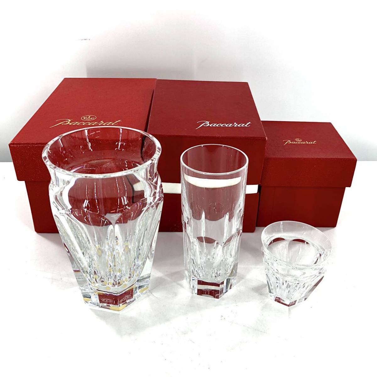 人気セール，本物保証 Baccarat 3点まとめ B-64 バカラ 花瓶 フラワーベース 一輪挿 ロックグラス ブランド 食器(バカラ)｜売買されたオークション情報、yahooの商品情報をアーカイブ公開 - オークファン バカラ