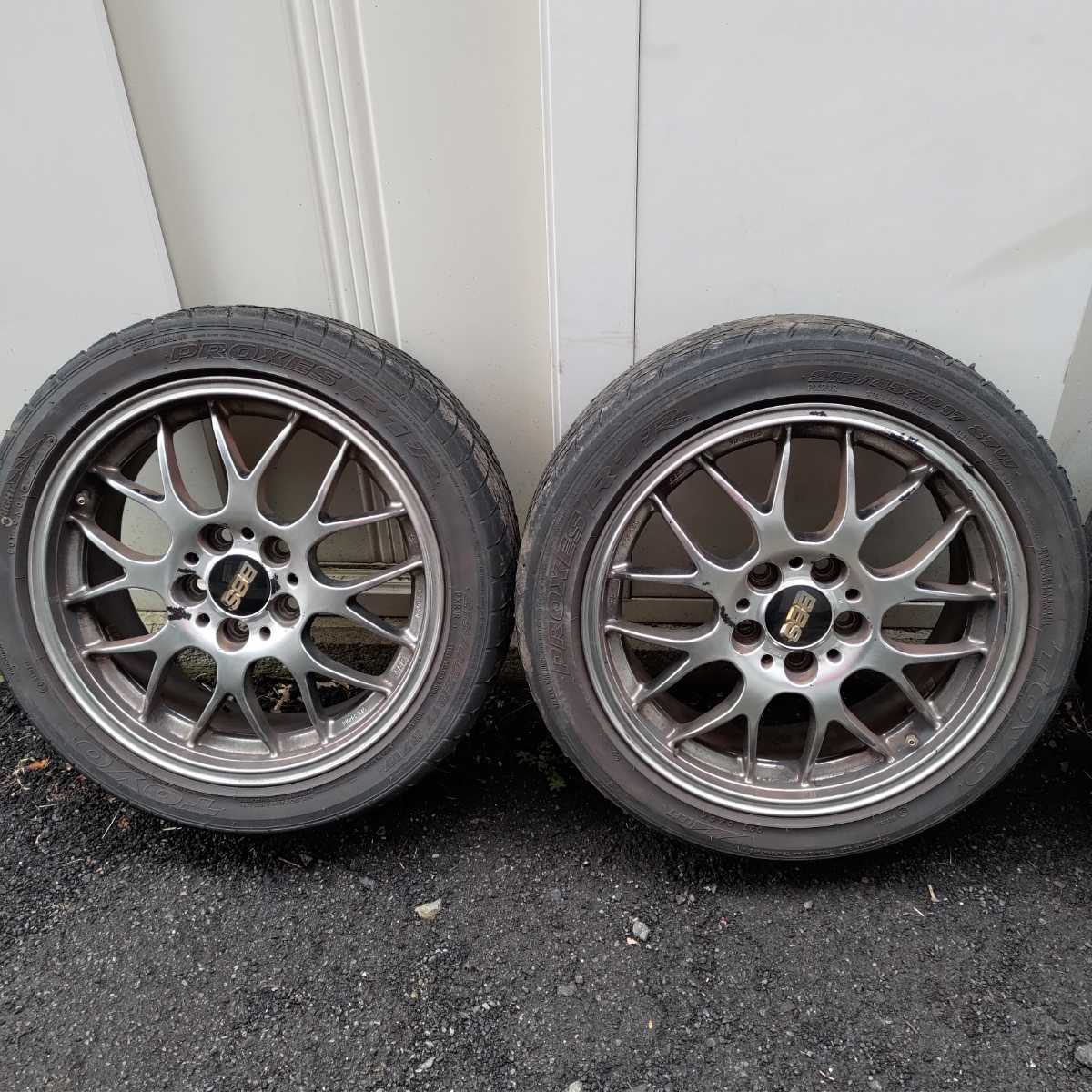 BBS RG-R 17インチ RG710 7J ET42 RG720 8J ET40 PCD114.3 5穴 4本 