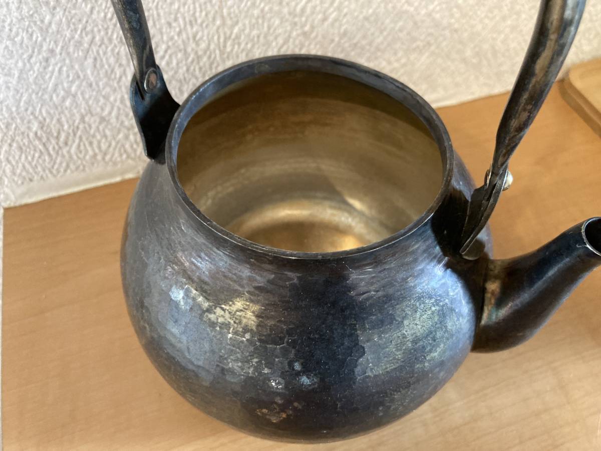 玉川堂 鎚起銅器 やかん 湯沸 湯沸かし 公式通販 煎茶道具 銅瓶 (D5713 