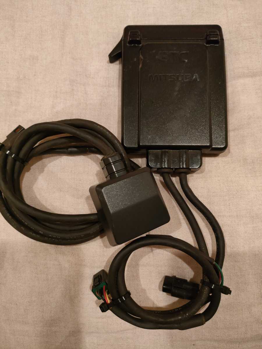 バイク用ETC車載器 ミツバサンコーワ MSC-BE31 作動OK