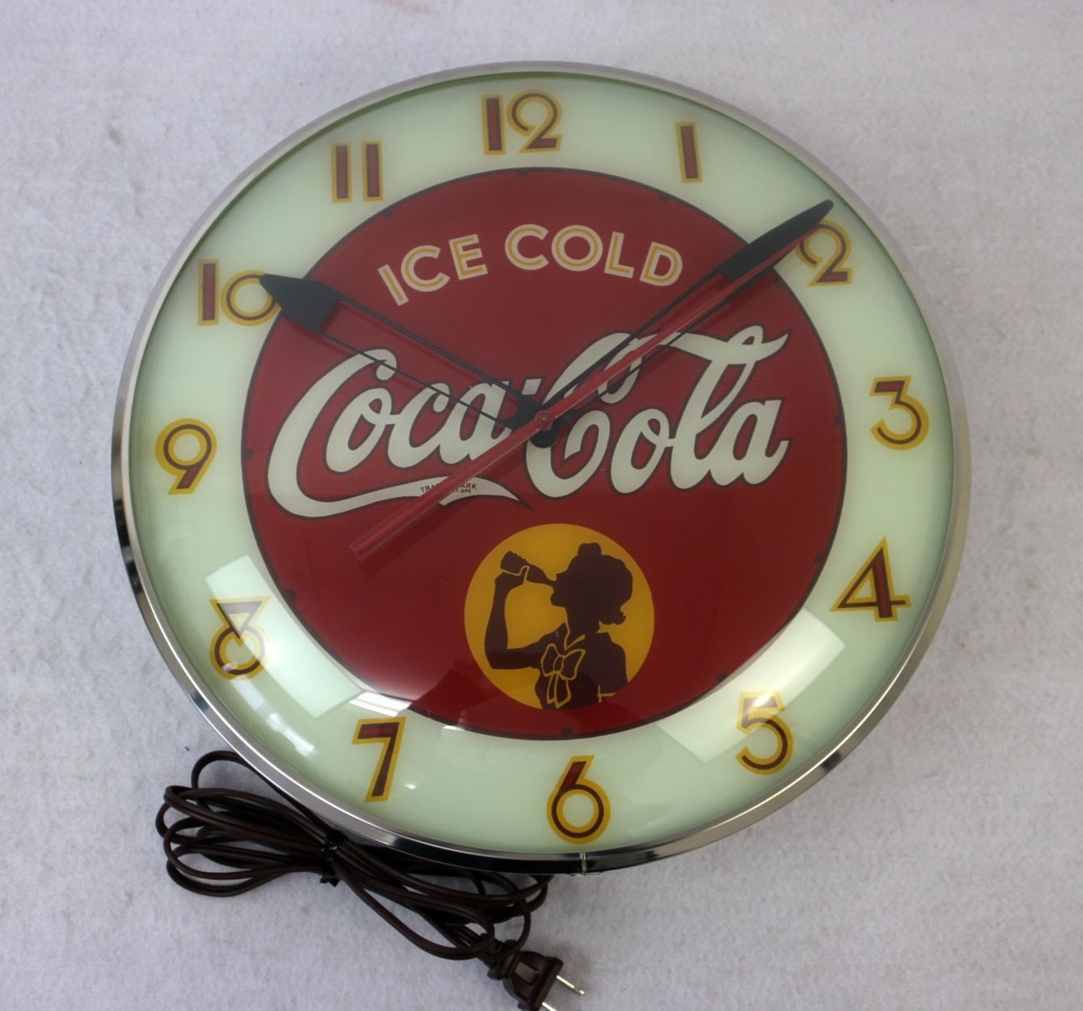 コカコーラ 掛け時計 2026年最新Yahoo!オークション レトロ Coca-Cola 