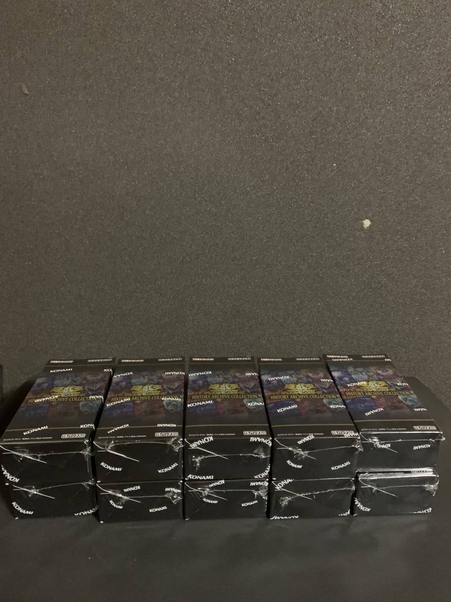 遊戯王 HISTORY ARCHIVE COLLECTION 10box ARCHIVE HISTORY COLLECTION