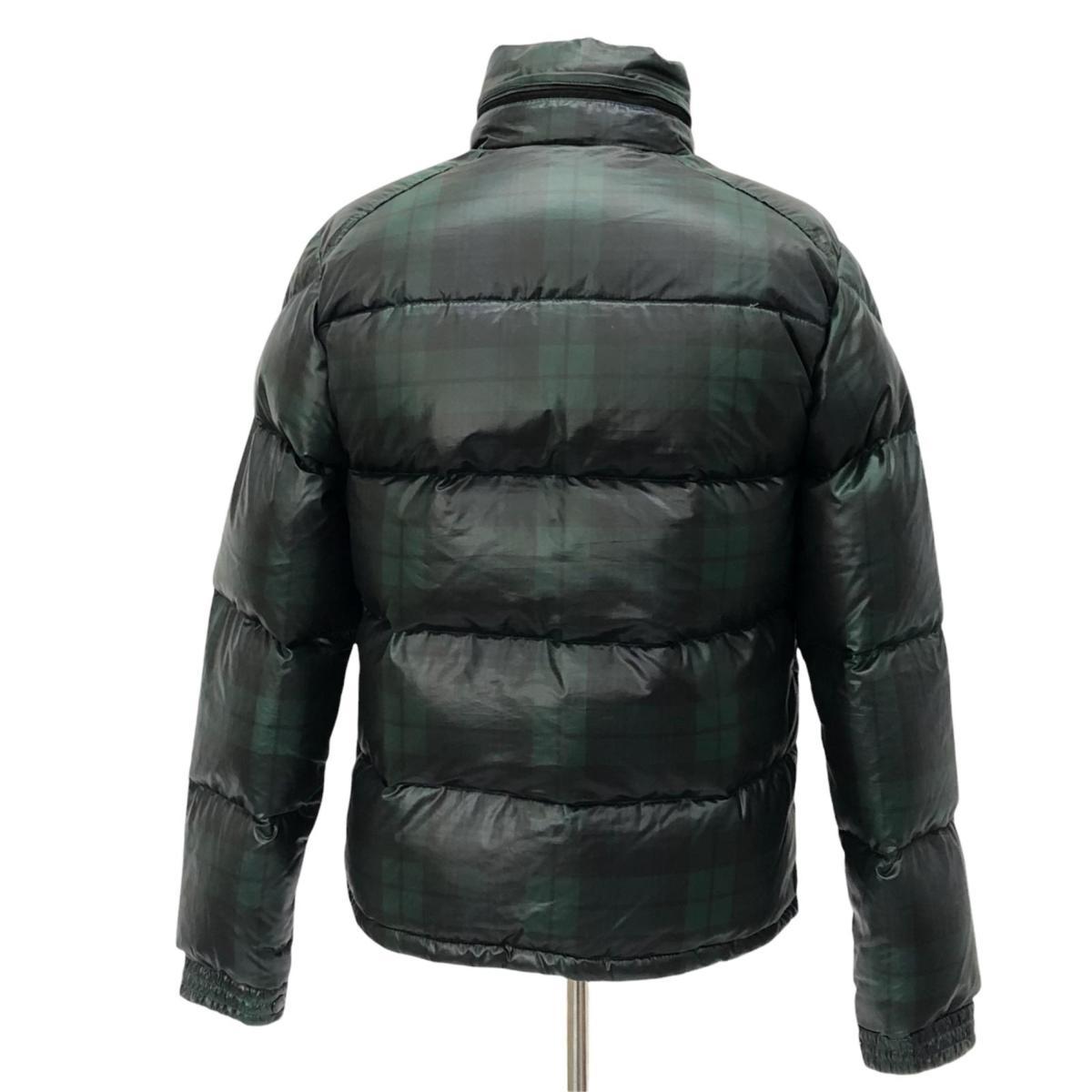 1円 MONCLER モンクレール コンブルー ダーク グリーン チェック 875 
