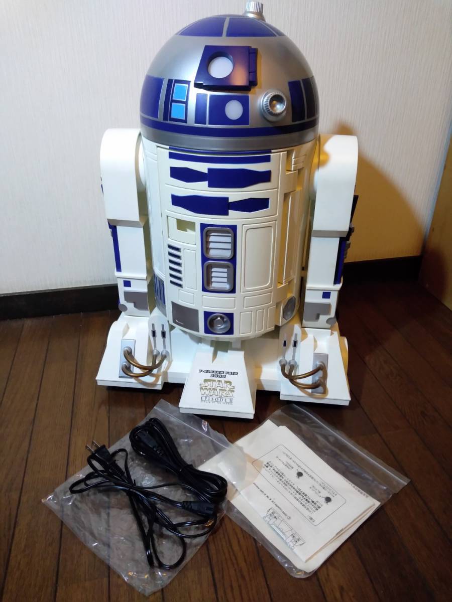 □セブンイレブンフェア R2-D2型 温冷蔵庫 STAR WARS 2002年 ＜商品