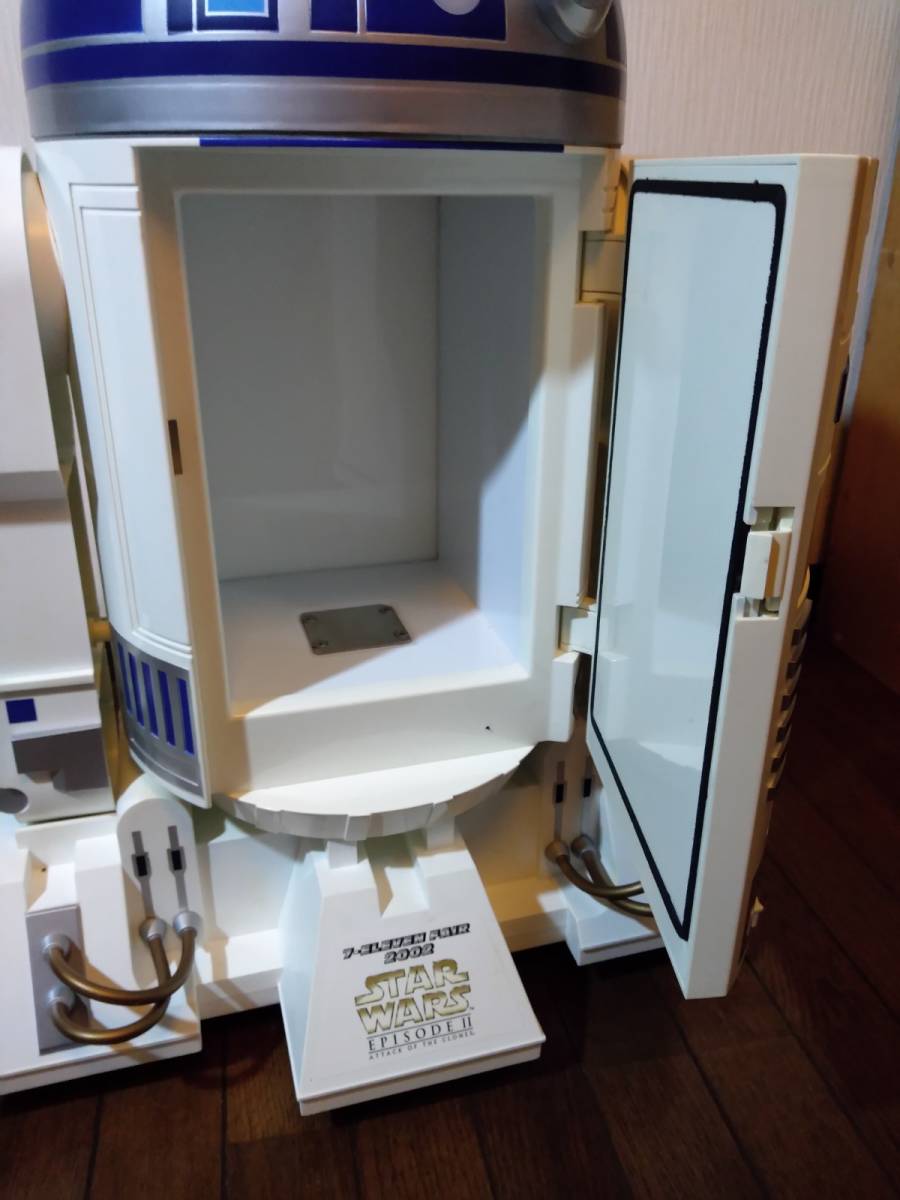 □セブンイレブンフェア R2-D2型 温冷蔵庫 STAR WARS 2002年 ＜商品