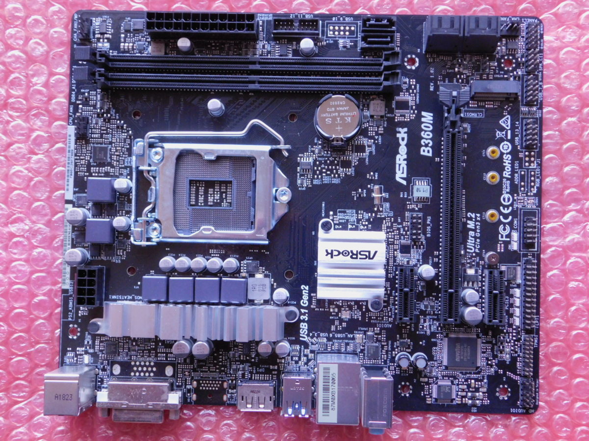 LGA1151 B360M ASRock マザーボード B360M-ITX Asrock ジャンクマザボ
