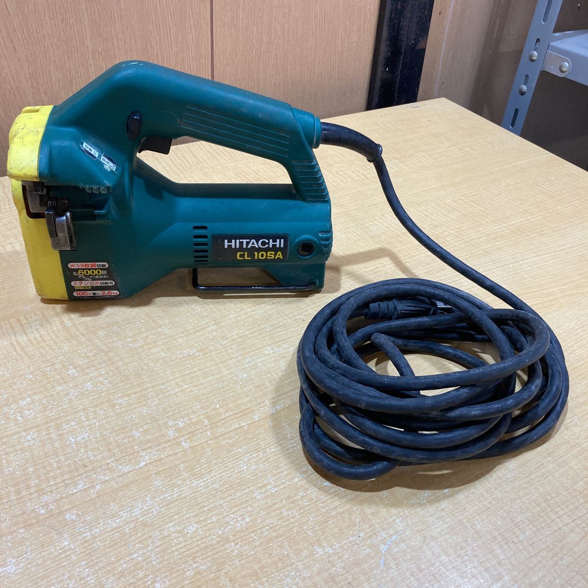 ○ 日立工機 W3/8 全ねじカッタ CL10SA 軟鋼 HITACHI 動作確認済 CL10SA