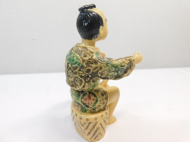 春画 男女まぐわい人形 彩色陶器 時代物 希少 珍品 美人 交わり 風俗