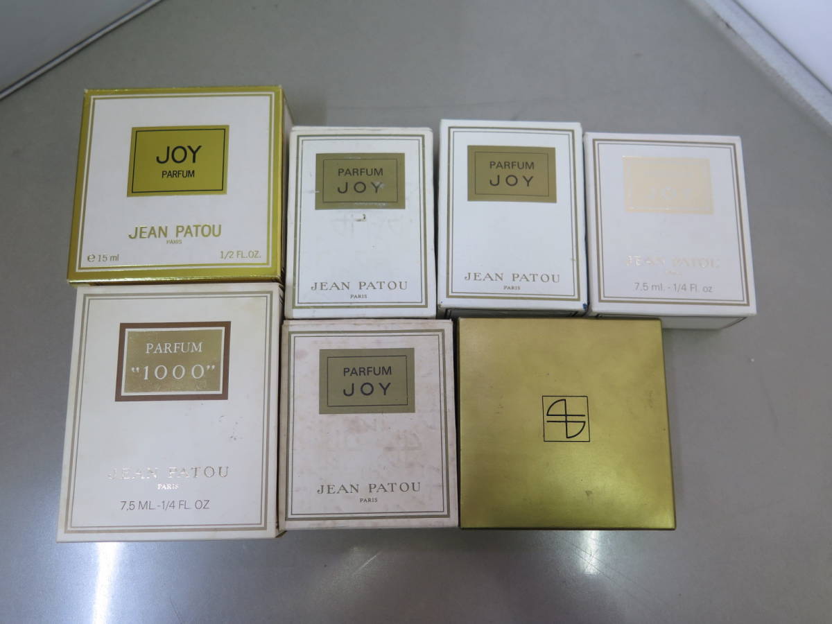 JOY メルカリ PATOU パルファム 7ml JEAN - 香水 ジョイ パトゥ 7.5ml 