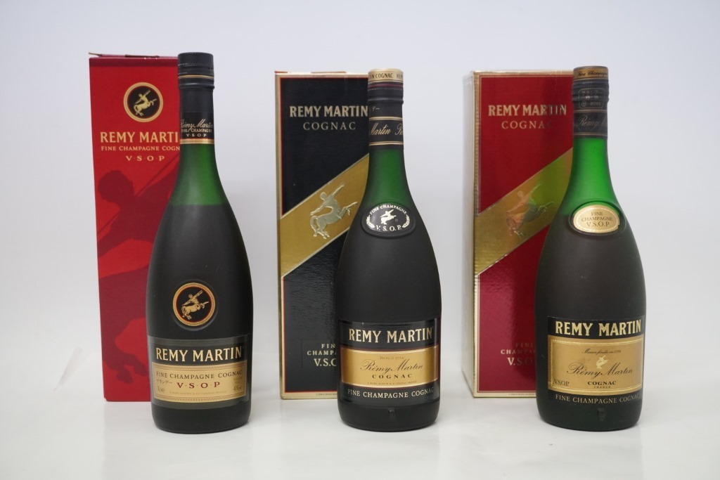 S2-4 REMY MARTIN レミーマルタン VSOP 3本セット700mlCOGNAC