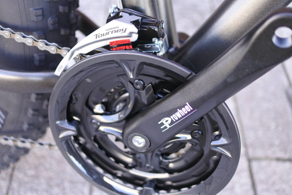 新車YUM26インチファットバイク！ロック機能＆減衰アジャスト  