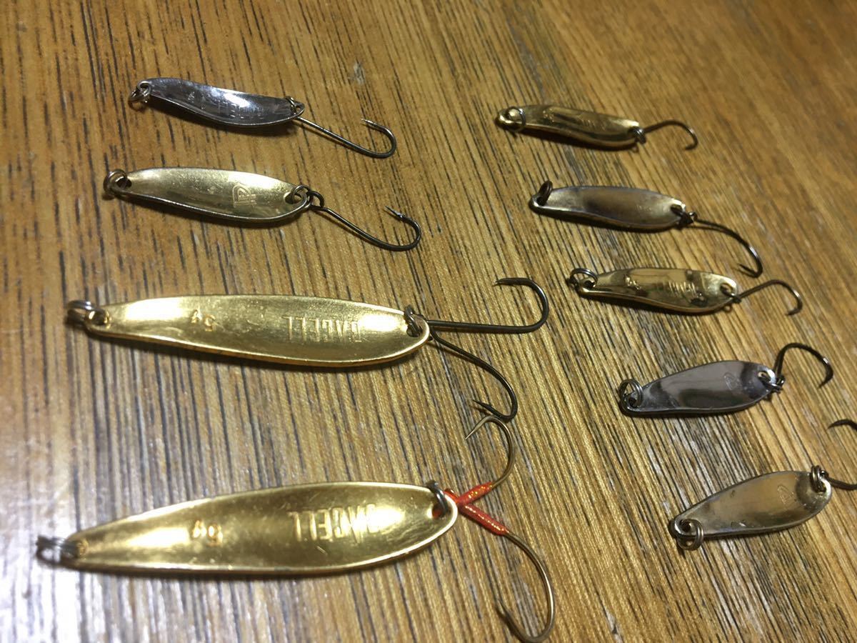 バッセル レイクトローリング ハーリング まとめて 9個 銀山湖でレイク