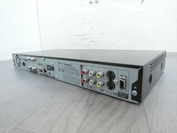 500GB☆11年☆パナソニック/DIGA☆HDD/BDレコーダー☆DMR-BZT600☆3