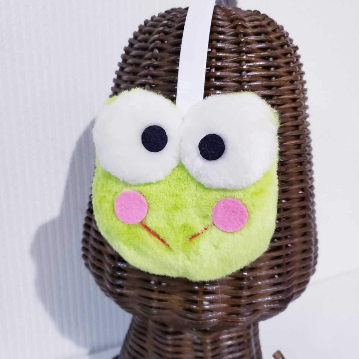 サンリオレトロ けろけろけろっぴ 耳あて 未使用品 昭和レトロ 当時物  