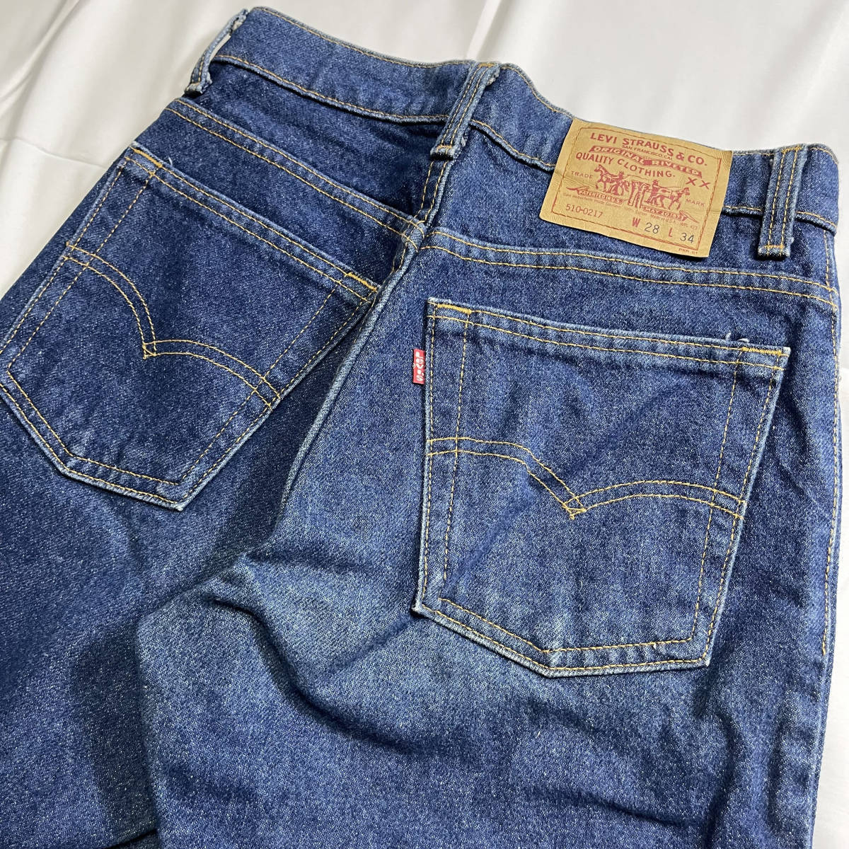 90s USA製 Levis 510-0217 W30×L31 ハイウエスト公式