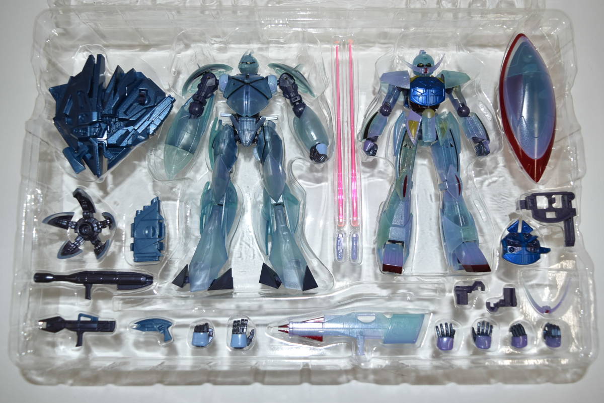 29S【中古品】ROBOT魂 ターンエーガンダムvs.ターンX 月光蝶対決セット 