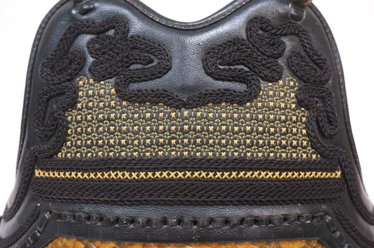 s3442◇胴単品◇竹胴60本立◇変わり胴◇ニシキヘビ革◇在銘◇三階松飾 