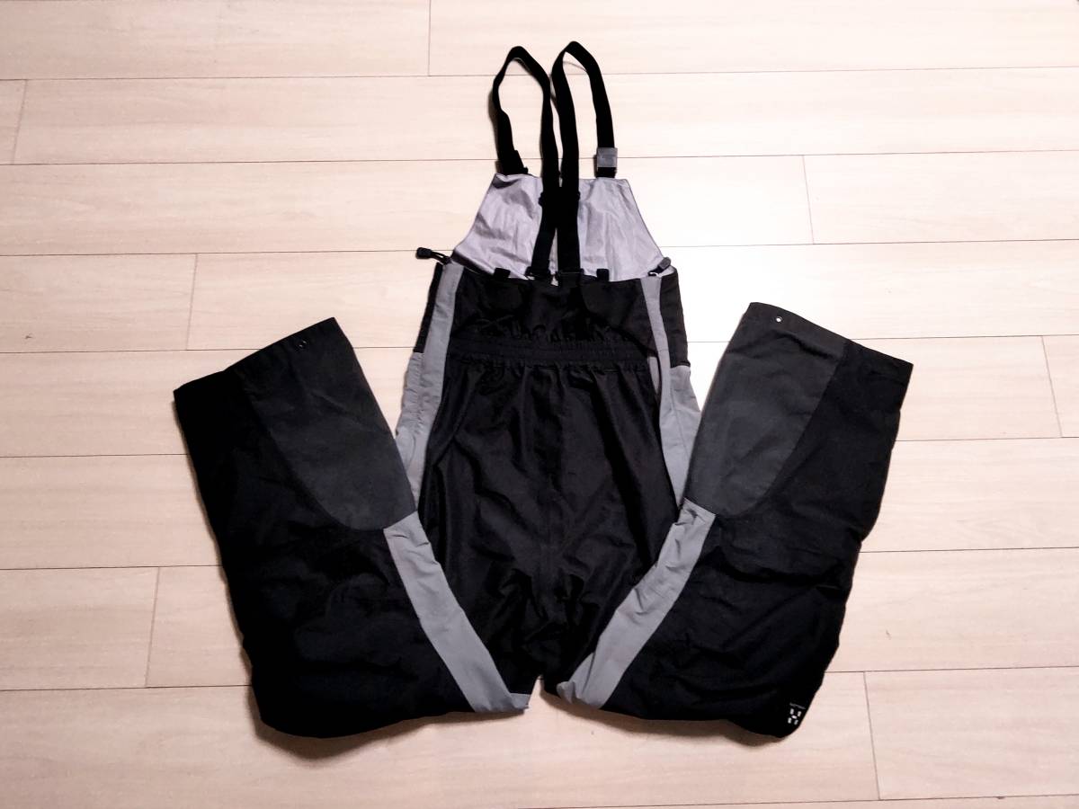 ビブパンツHaglöfs スノーボードウェア GORE-TEX ホグロフス スノーボードウェア GTX パンツ ゴアテックス Vassi