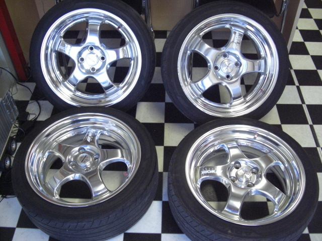 WORK ワーク マイスター S1R 17インチ 7.5J +40 PCD 100 4H ホイール 