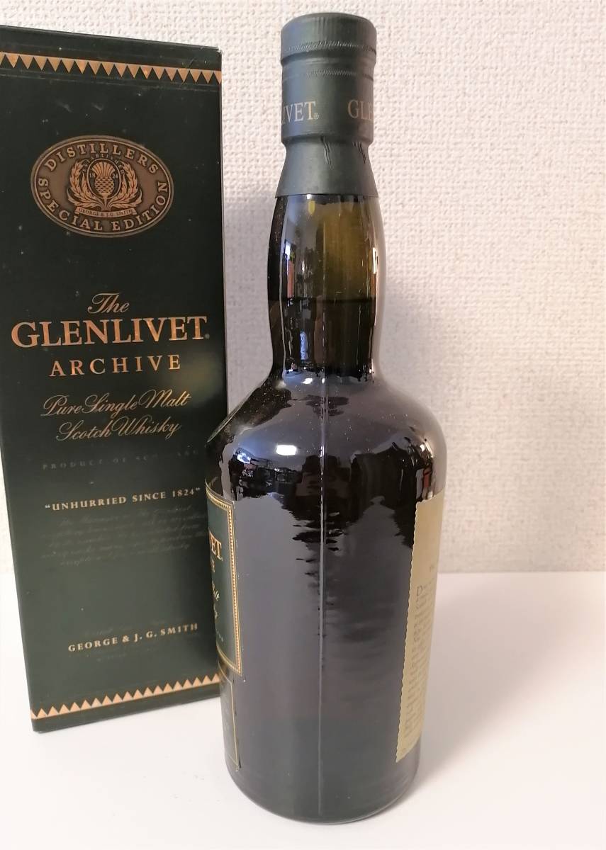 The GLENLIVET グレンリベット ARCHIVE アーカイブ 旧ボトル 700ml 43