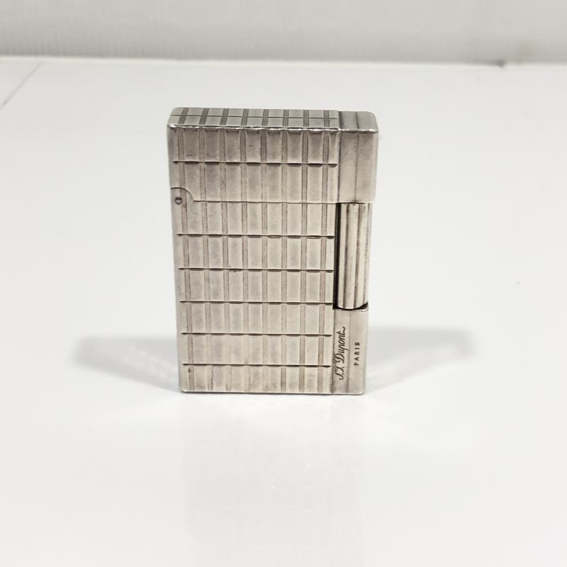 【中古】DuPont DuPont デュポン 18138 インターセクト シルバー ギャッツビー 緑 ガス漏れ有 ※ジャンク品