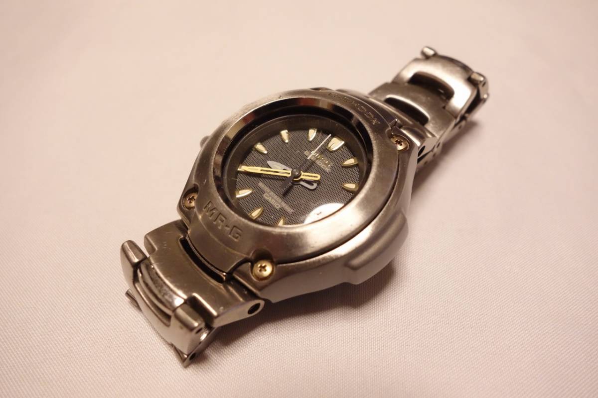 CASIO G-SHOCK MRG-121T-8A チタンモデル ゴールドカラー ジャンク扱い 