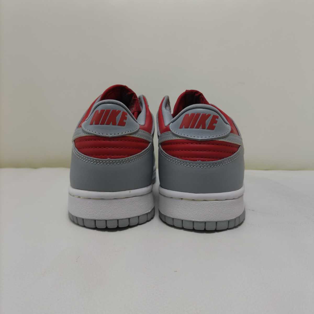 1999年製 新品 未使用『 NIKE DUNK LOW 』 赤 灰 US10 28cm ナイキ 裏 