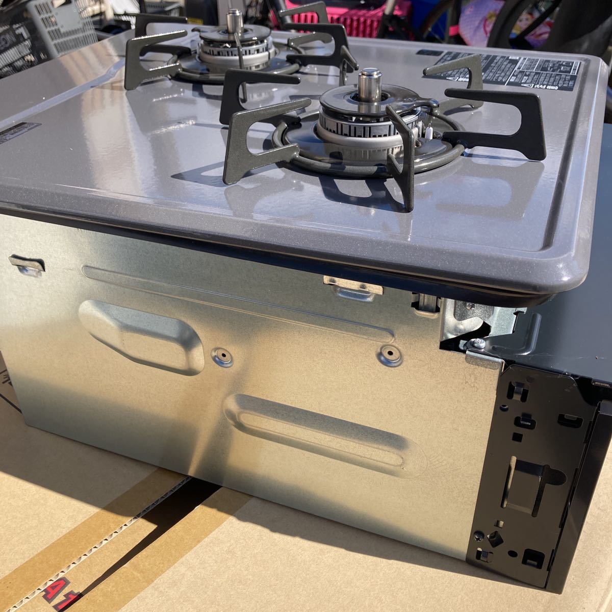 新品未使用 リンナイ LPG用 プロパンガス LP用 ビルトインコンロ 