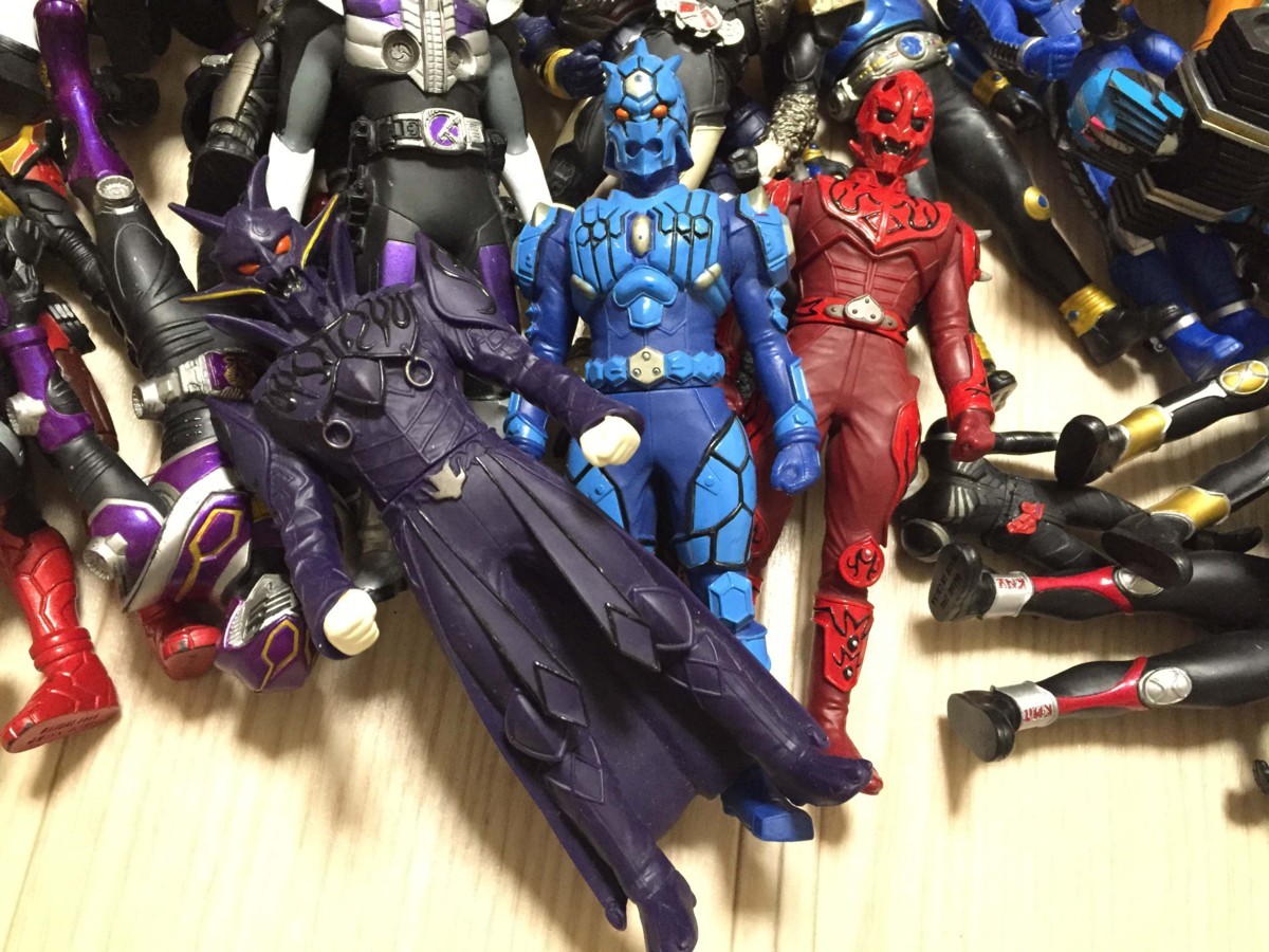 □ お買い得！ 仮面ライダー ソフビ 大量まとめて！ 平成一期中心 現状 