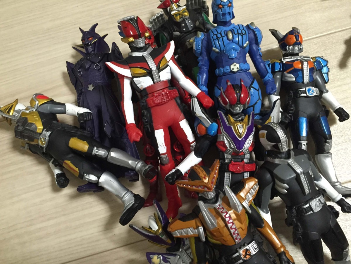 □ お買い得！ 仮面ライダー ソフビ 大量まとめて！ 平成一期中心 現状 