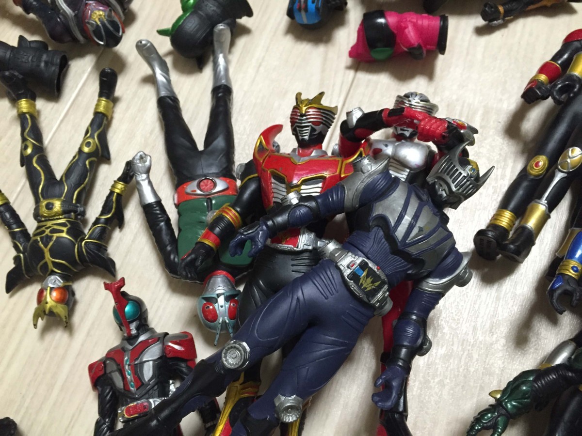 □ お買い得！ 仮面ライダー ソフビ 大量まとめて！ 平成一期中心 現状 