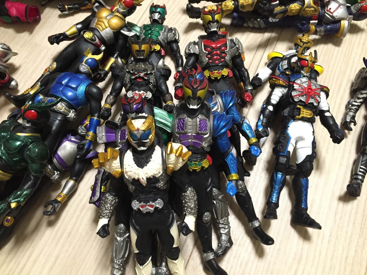 □ お買い得！ 仮面ライダー ソフビ 大量まとめて！ 平成一期中心 現状 