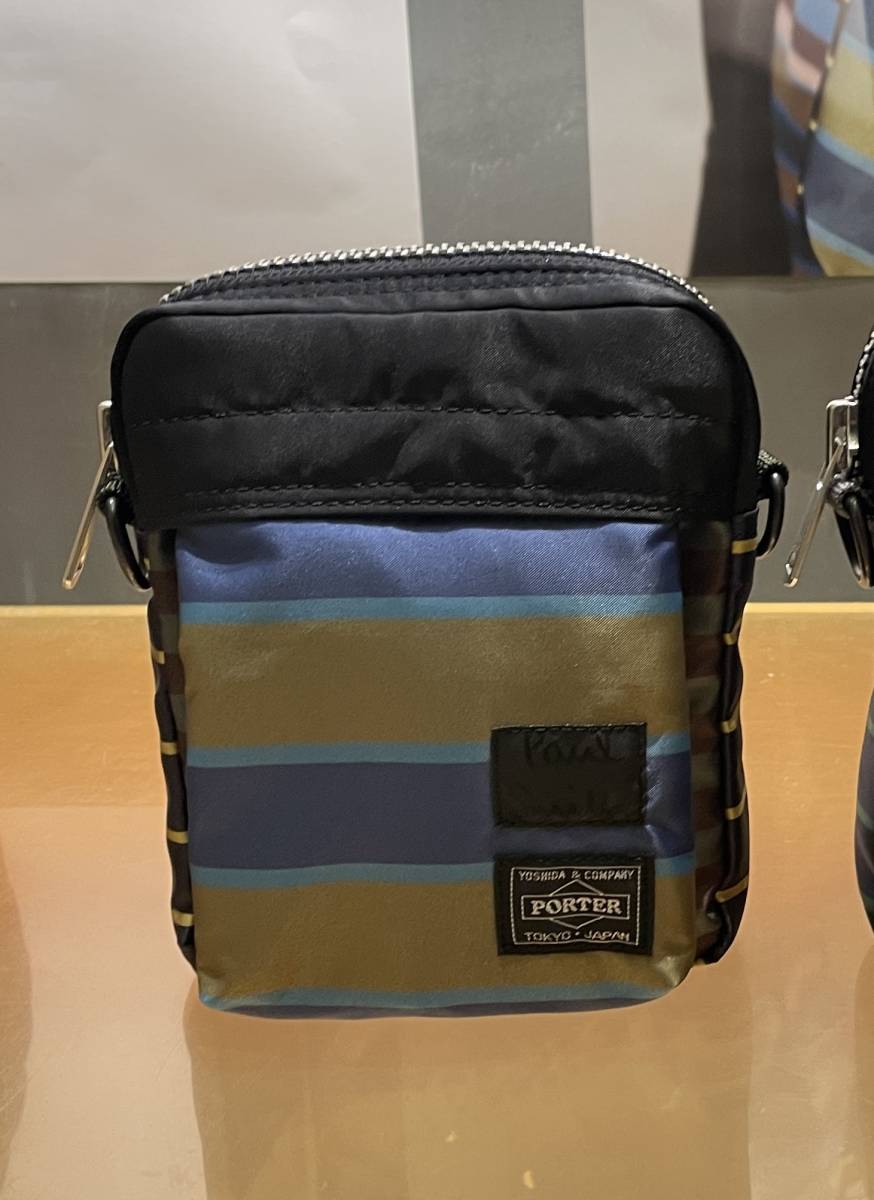完売 Paul Smith × PORTER VERTICAL SHOULDER BAG 新品未使用 
