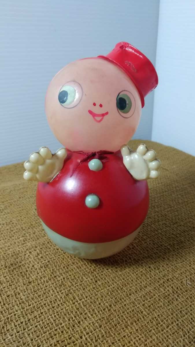 当時物 戦前 セルロイド キューピー 人形 起き上がりこぼし 昭和